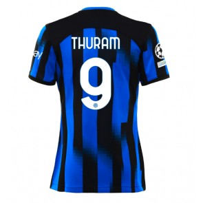 Inter Milan Marcus Thuram #9 Hemmatröja Dam 2023-24 Kortärmad